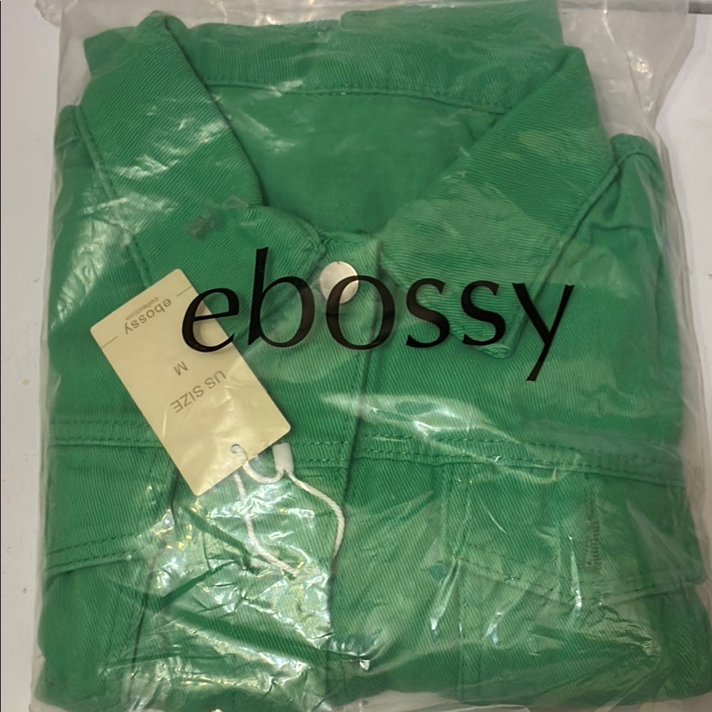 Green Buttoned Pants